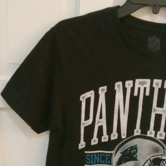 NFL Carolina Panthers T-shirt Black and Blue Size S/P*HostPick* - Picture 4 of 7